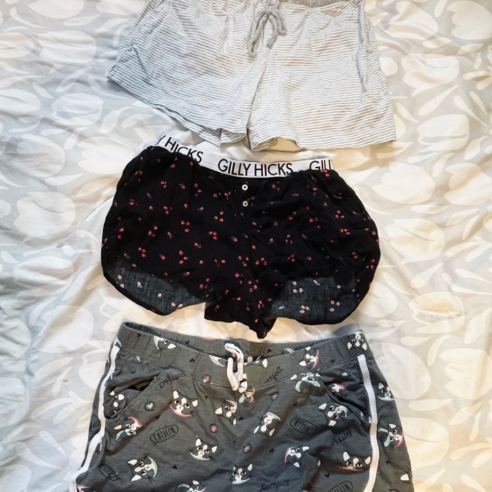 6 pairs of PJ SHORTS